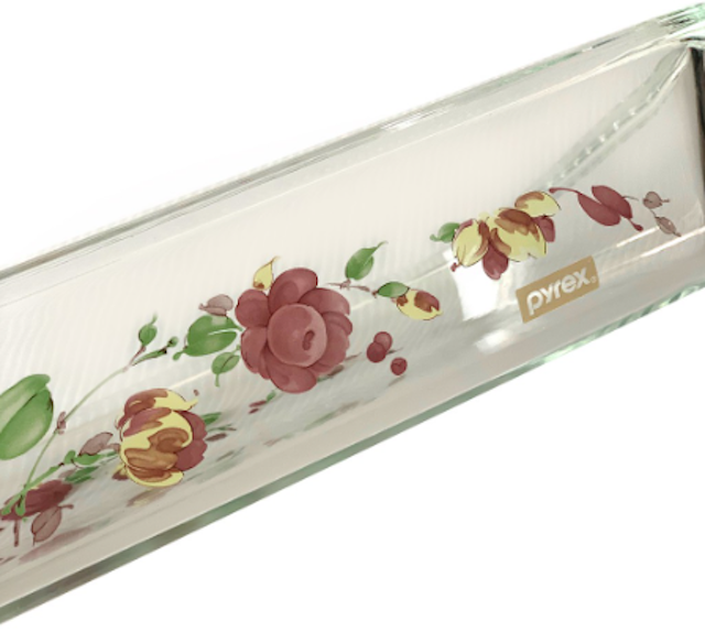 PYREX  Country Rose Oblong Baking Dish 2,7 Liter