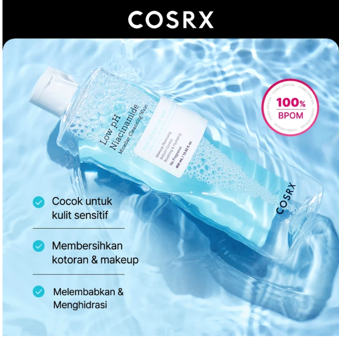 COSRX COSRX AC Low pH Niacinamide Micellar Cleansing Water