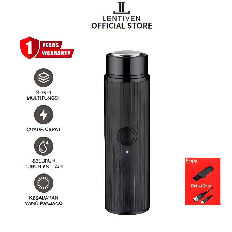  LENTIVEN Mini Electric Shaver