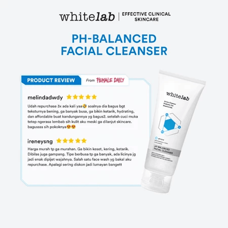 pH-Balanced Facial Cleanser 4
