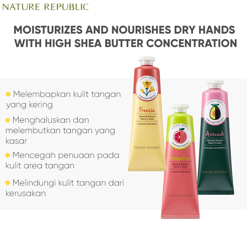 Nature Republic Hand & Nature Hand Cream