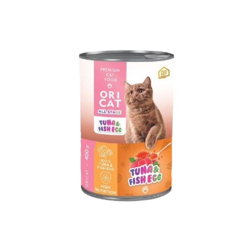 Oricat Premium Cat Food All Stages Tuna & & Fish Egg