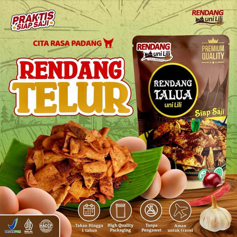 Lili Trisada Grup Rendang Uni Lili Rendang telur