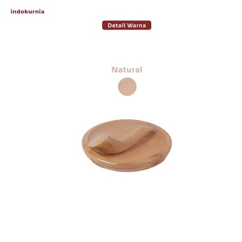 Indokurnia Cobek Kayu Kecil Premium 2