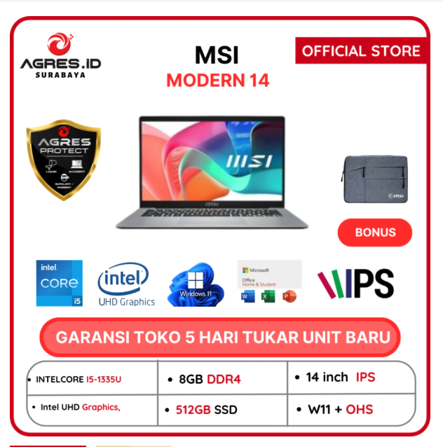 Micro-Star International MSI Modern 14 F13MG