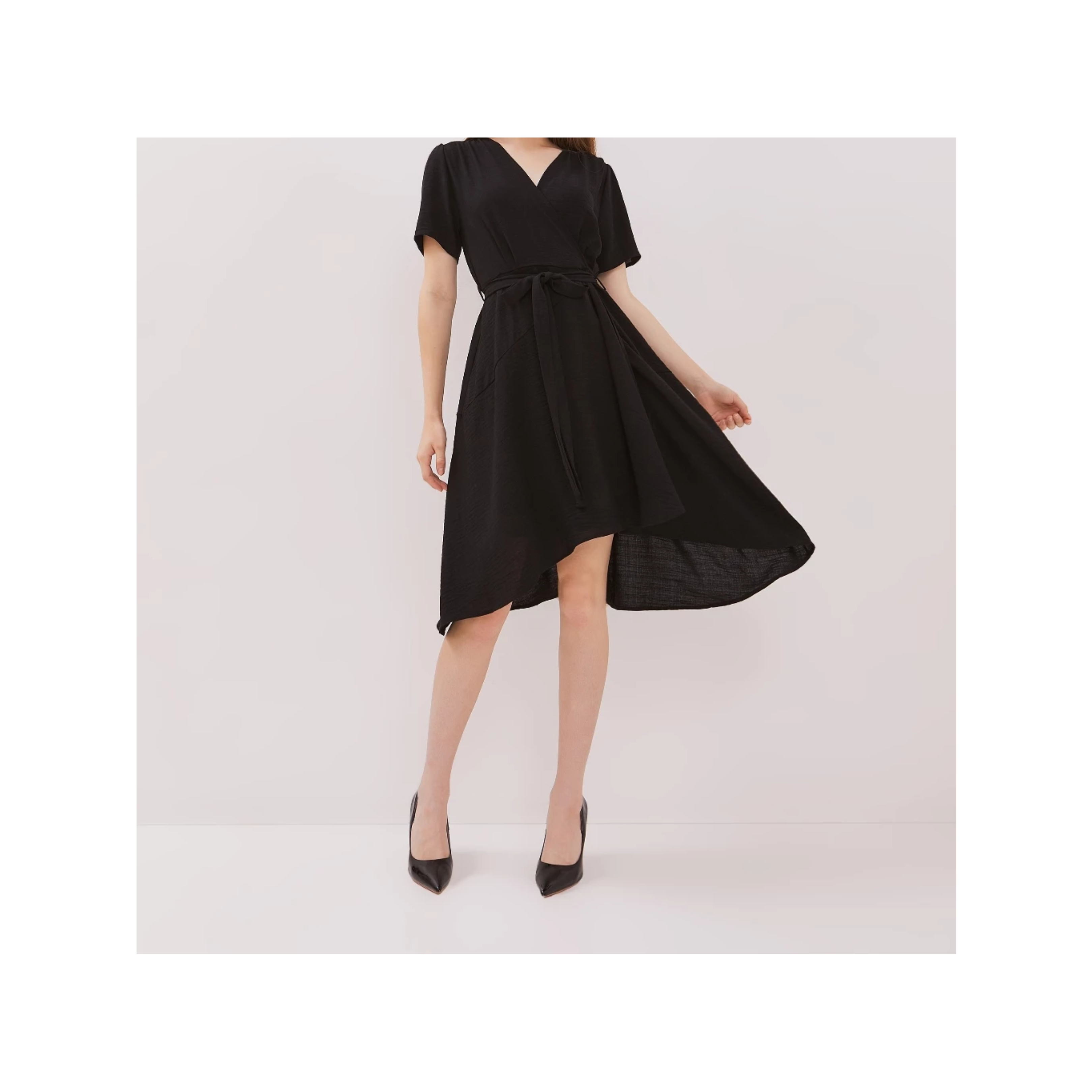 Sumber Cahaya Agung Tekstil Urban Exchange Gaia Mini Dress Black