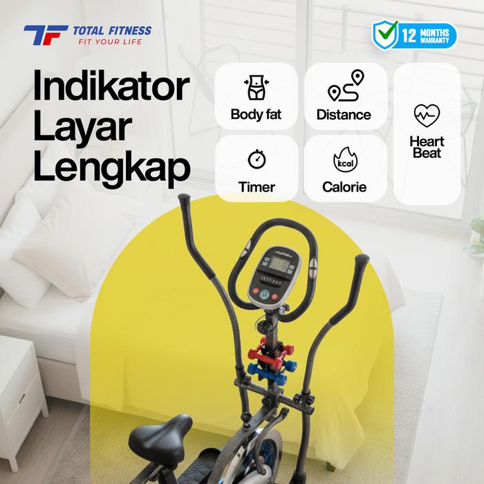 Total Fitness Bike Orbitrack Elliptical Crosstrainer 2