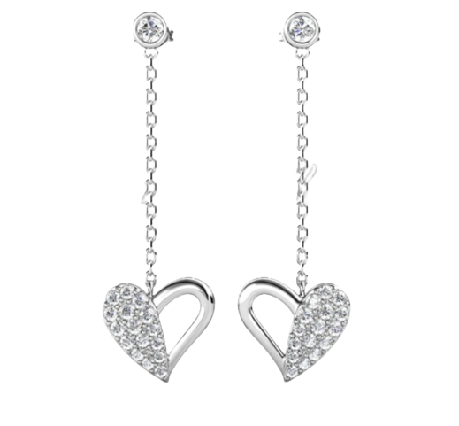 L'Amour Dangling Earrings