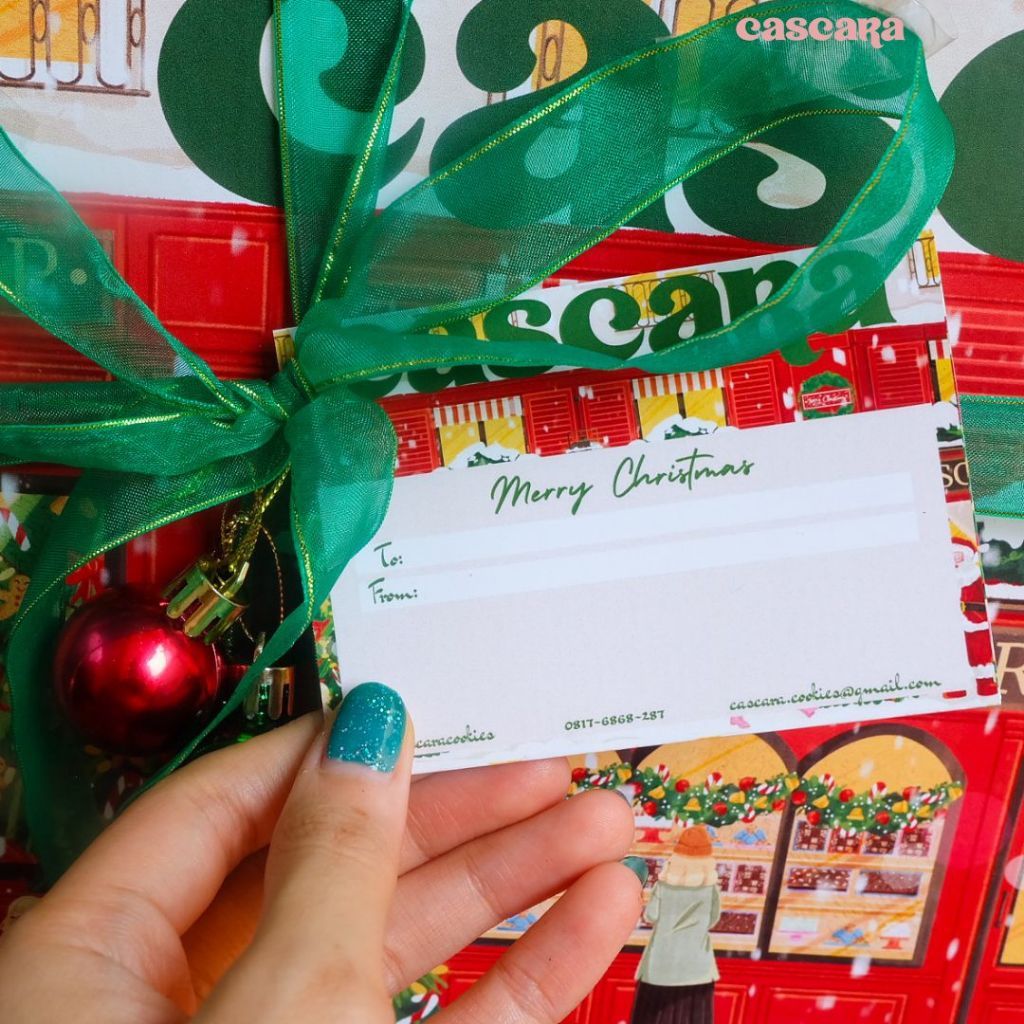  Cascara Cookies Christmas Hampers Jumbo Premium Brownies and Mini Jar