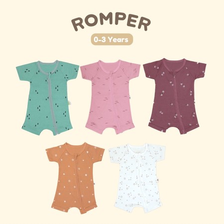 Bonbinzoo Nature Series Romper Playsuit Resleting 2