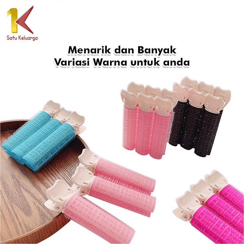 Satu Keluarga Jepit Roll Rambut 2 in 1 3