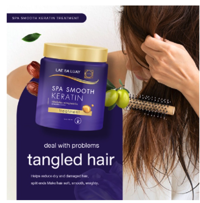 Sarote Cosmetic Word Lae Sa Luay Spa Smooth Keratin Hair Treatment