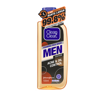 Johnson & Johnson Clean & Clear® Foaming Face Wash Men