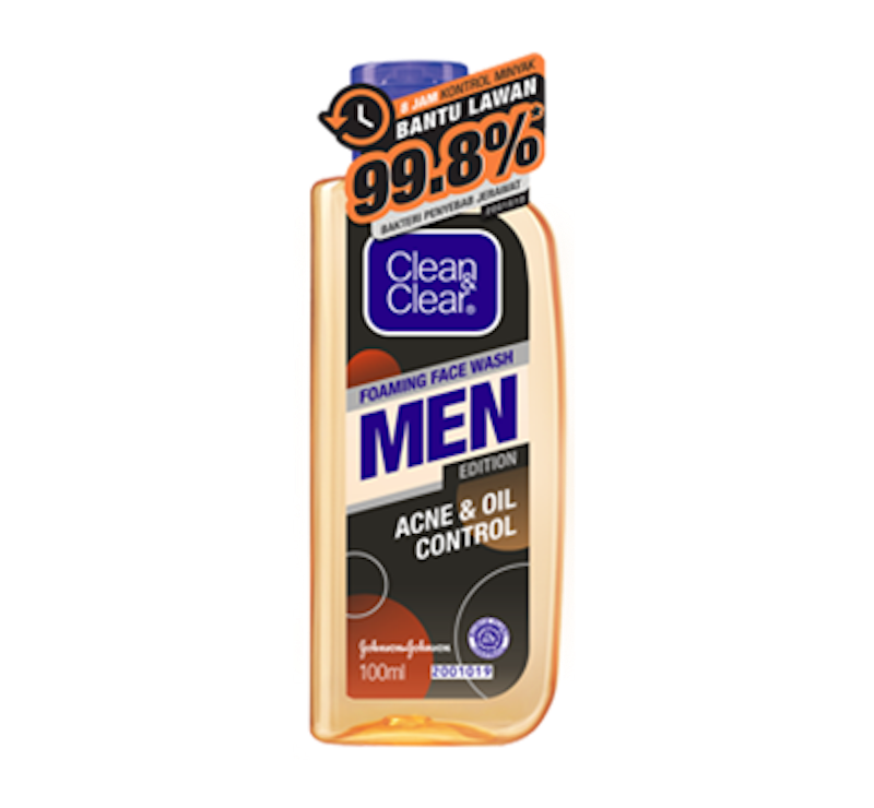 Clean & Clear® Foaming Face Wash Men 2