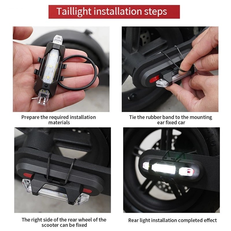  Biomax Lampu Ekor Sepeda