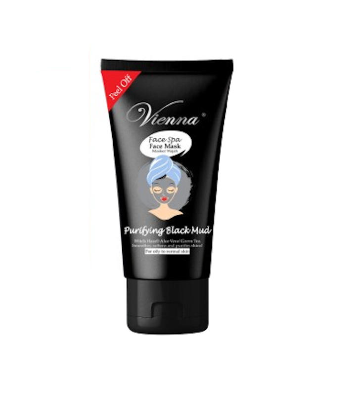 Vienna Peel Off Mask Face Spa Purifying Black Mud 1