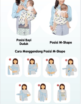 Bangun Citra Lestari Omiland Kain Jarik Gendongan Bayi