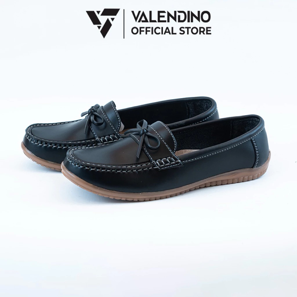  Valendino Flatshoes Moccasin Shoes Santya White