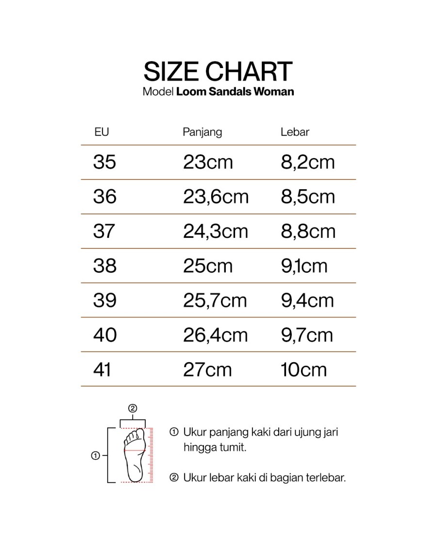 Portee Goods Portee Goods Loom Sandal Wanita Rainbow White