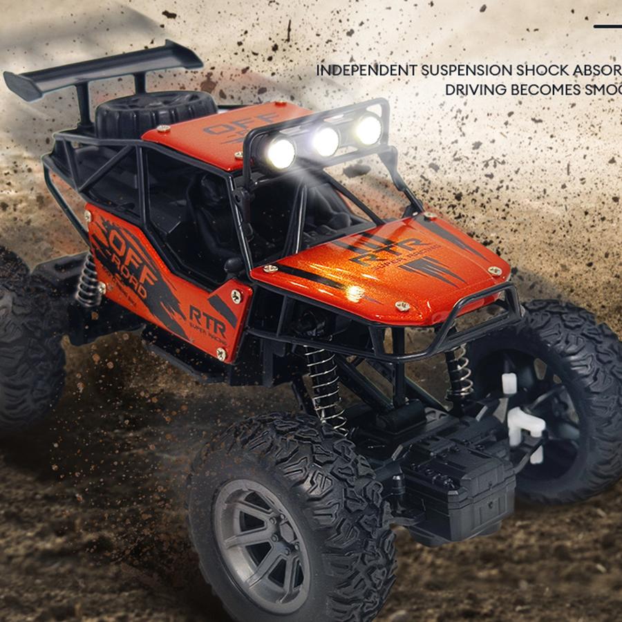  BABYCOLOR Offroad RC Rock Crawler Alloy Climbing Car Charger with Spray