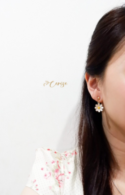 Cerise Aster Earrings