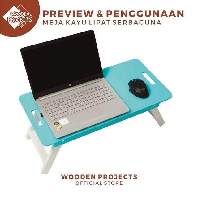 Wooden Projects Meja Belajar Serbaguna MBJ