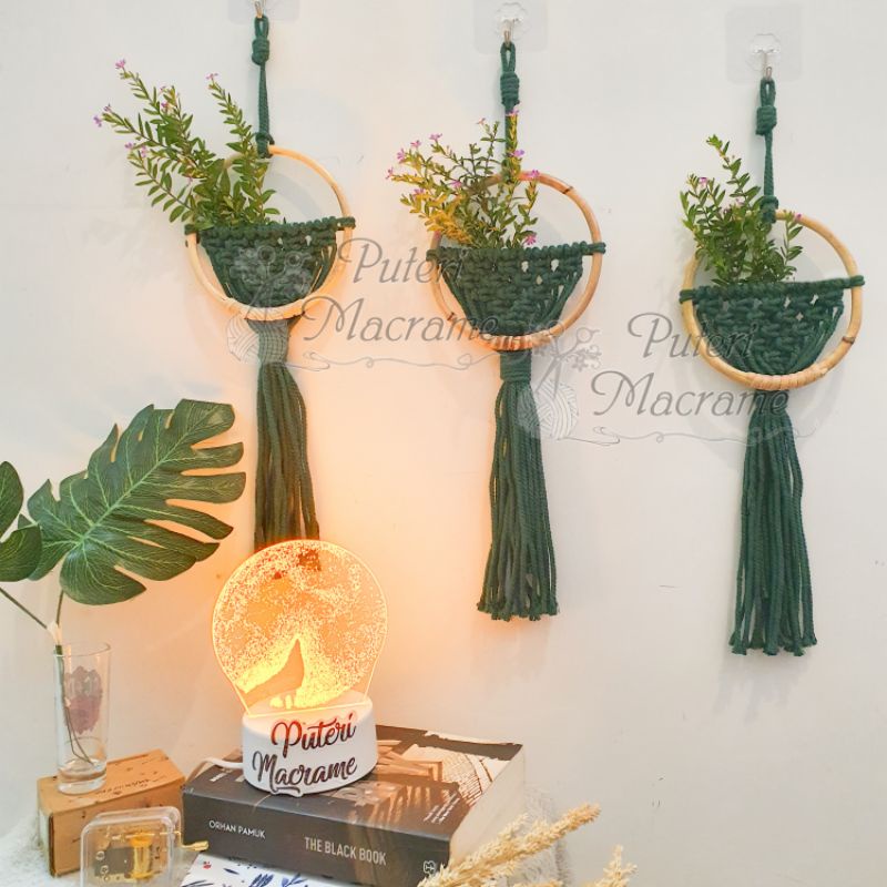 Hiasan Dinding Macrame Rotan 3