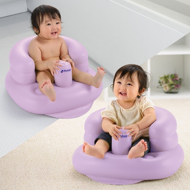 Richell Fluffy Baby Chair R