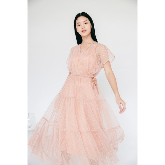 Camilla Tulle Dot Dress