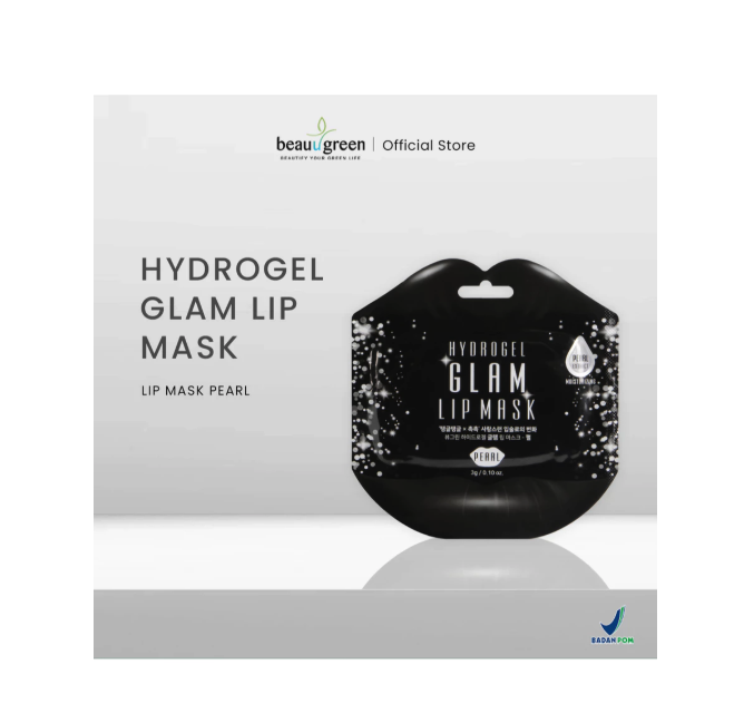 Nuansa Citra Semerbak Beauugreen Hydrogel Glam Lip Mask