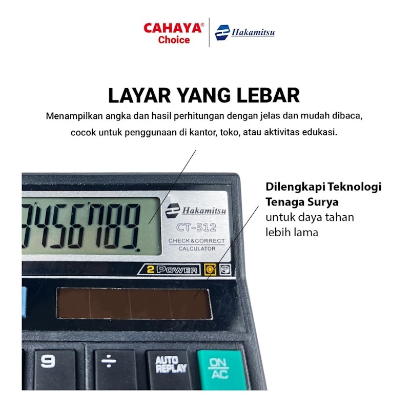 Hakamitsu Check & Correct Calculator 2