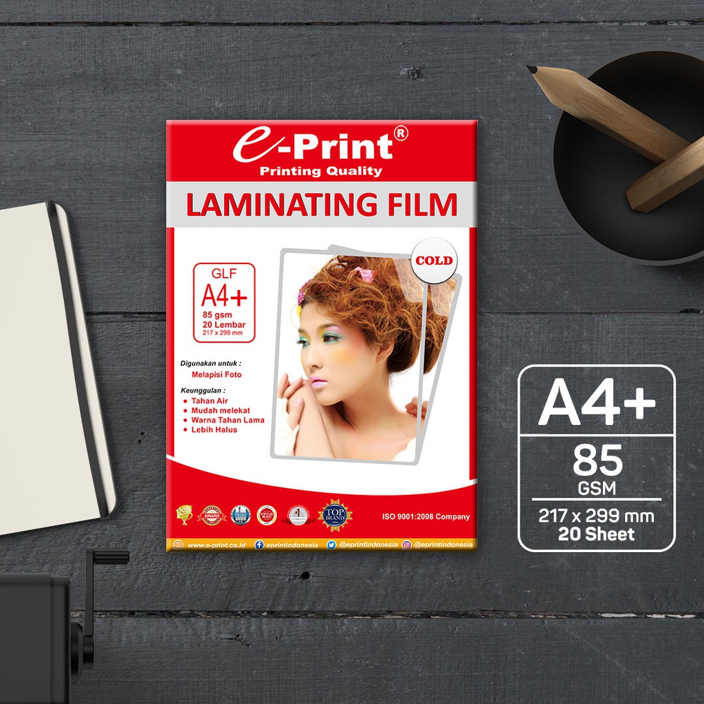 e-Print Laminating Film Cold A4