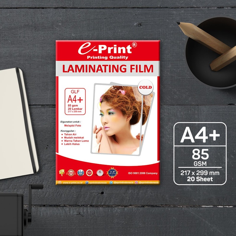 Laminating Film Cold A4 2