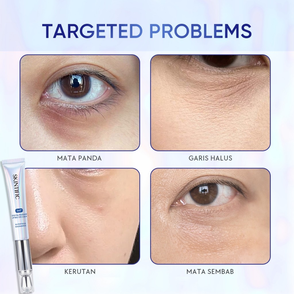 SKINTIFIC Cosmetics SKINTIFIC 360º Crystal Massager Lifting Eye Cream