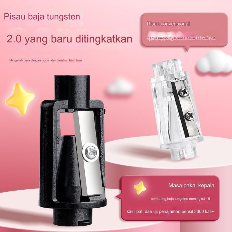 Ka Ba Xiong Rautan Pensil Otomatis 4