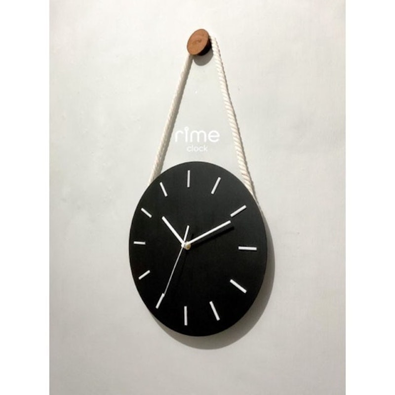 Jam Dinding Kayu Gantung 4