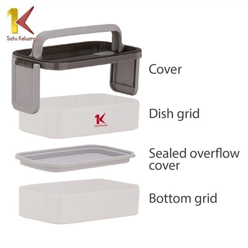 Double Layer Lunch Box Kotak 2