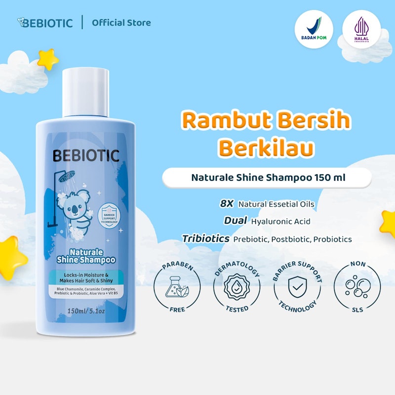 Bebiotic Naturale Shine Shampoo 5