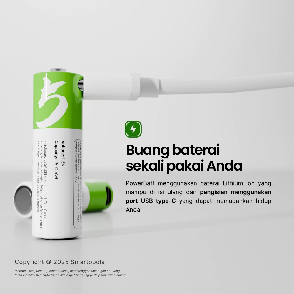 Smartoools PowerBatt AA
