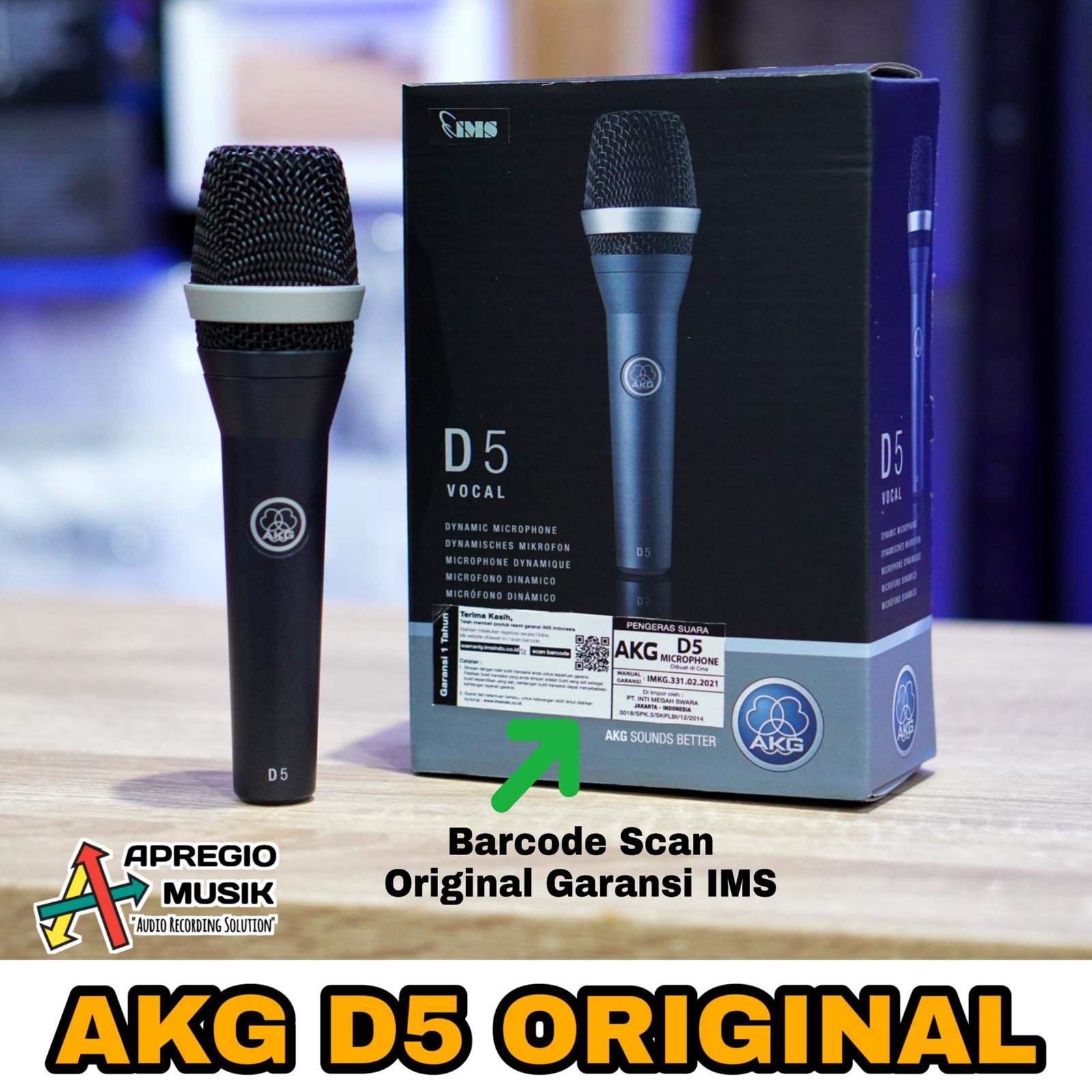 AKG Professional Dynamic Vocal Microphone  3