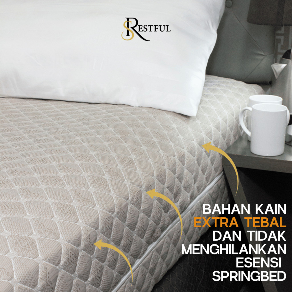 Restful Sarung Kasur Extra Premium Waterproof