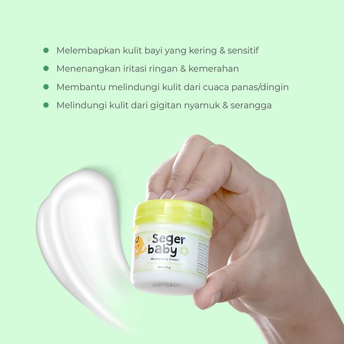 Seger Surya Seger Baby Moisturizing Cream Chamomile & Citronella