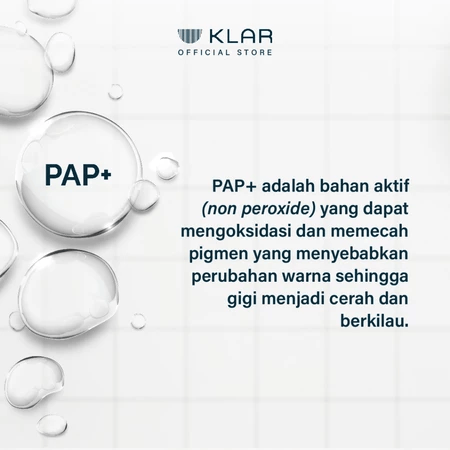 KLAR Intensewhite PAP+ Toothpaste
