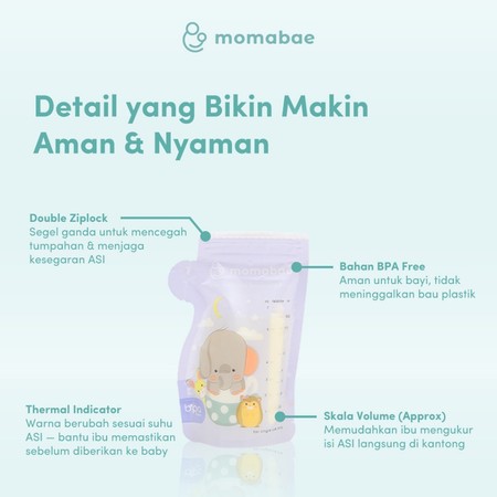  Momabae Breast Milk Storage Bag