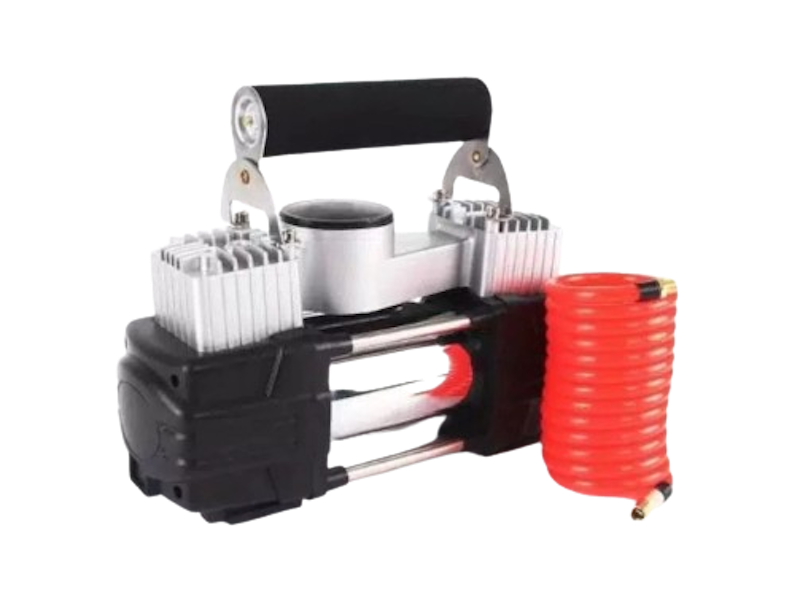 Otoheroes Pompa Ban Compressor Double Cylinder 12V 150 Psi 1