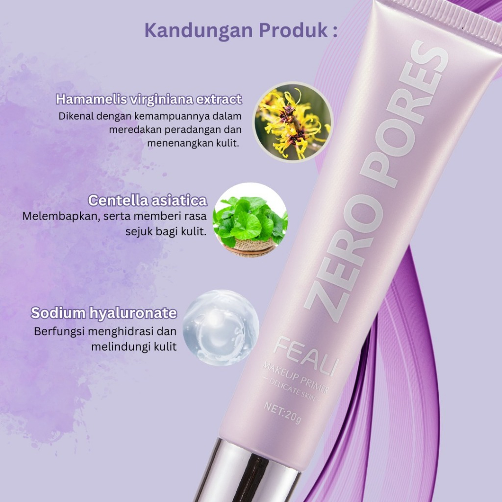 Feali International Indonesia FEALI Make Up Primer Flawless Pores Serum Zero Pores
