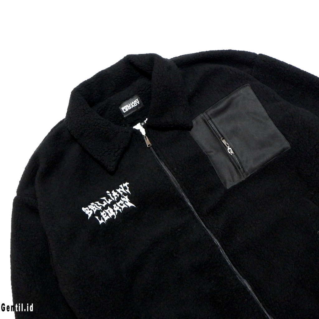 Jaket Sherpa Hitam Brilliant Legacy 3