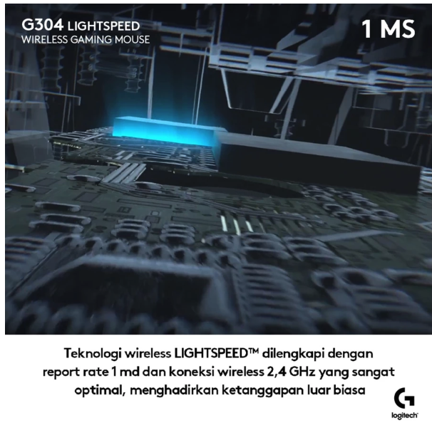 G304 Lightspeed Wireless Gaming Mouse 5