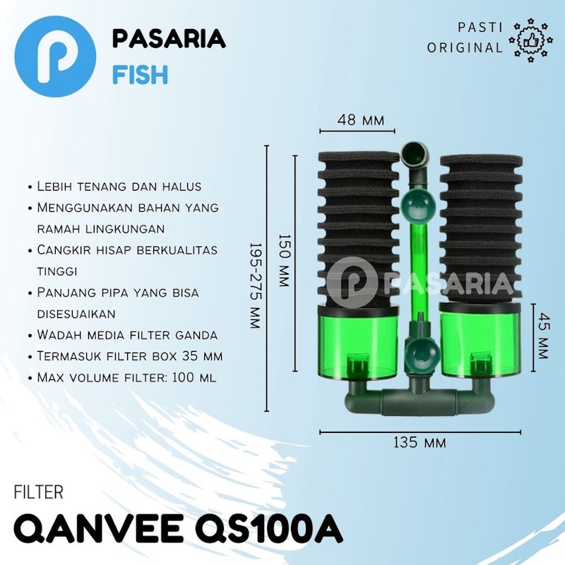 QANVEE BIO-Sponge Filter 3