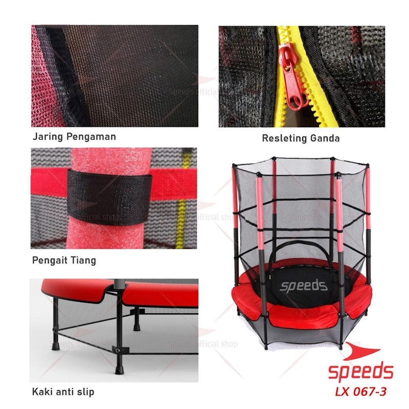 Speeds Trampoline Anak 5